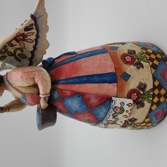 Jim Shore Bless This Kitchen 2006 Angel Figurine #882 - Picture 3 of 8